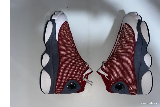 Jordan Grey 13 414571-600 Flint Air 414571-600 Retro Gym Red 0210